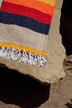Load image into Gallery viewer, Vintage Desert - SUSTAINABLE RECYCLED THROW BLANKET