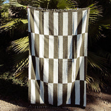 Load image into Gallery viewer, Verde Tile - Heavyweight Tile Checker Throw Blanket
