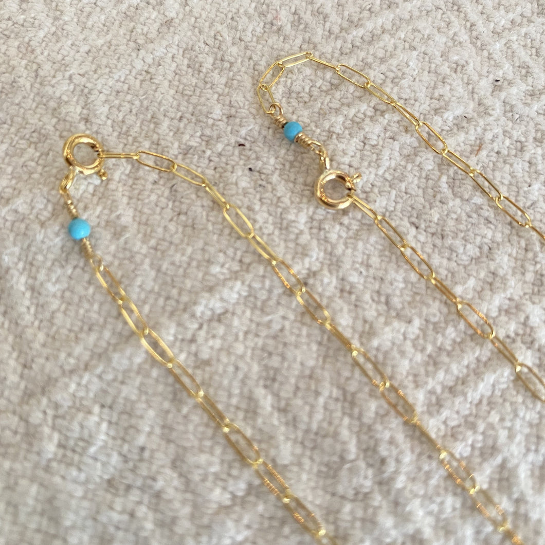 Gold Anklet